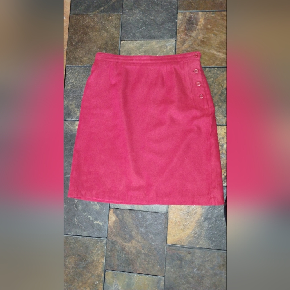 Christopher Banks Red Skirt Size 6